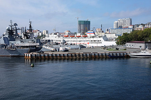 俄罗斯海军太平洋舰队符拉迪沃斯托克基地