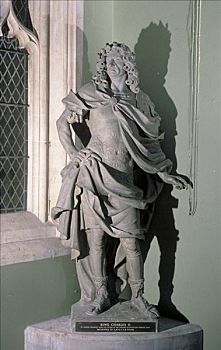 雕塑,查理二世,17世纪