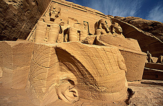 拉美西斯二世神庙,阿布辛贝尔神庙,阿斯旺,埃及