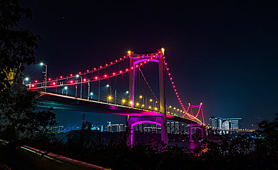 厦门海沧大桥夜景