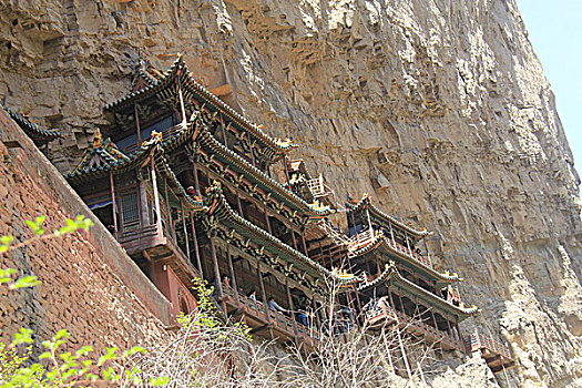 远观悬空寺