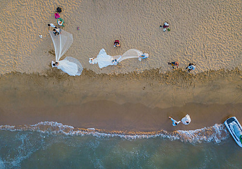 夏季海滩海边风光