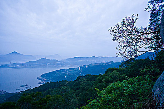 福建,霞浦,滩涂,海洋,海岛,云雾,云海,梦幻,海市蜃楼,朦胧