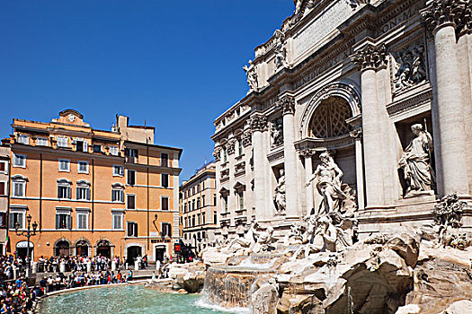 意大利,罗马,喷泉
