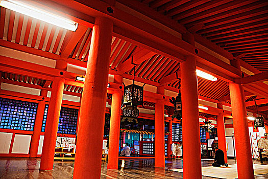 宫岛,严岛神社,日本