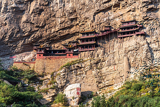 山西大同悬空寺