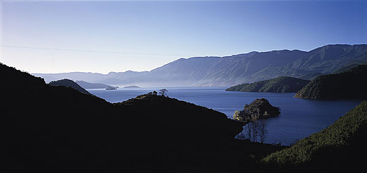 中国云南泸沽湖风景