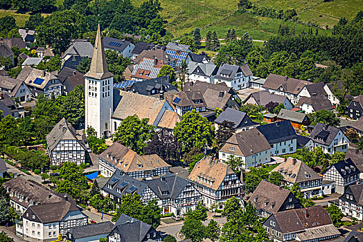 教堂,藻厄兰,北莱茵威斯特伐利亚,德国