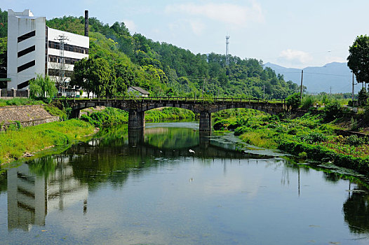 乡村工厂外景