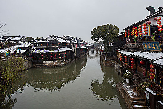 西塘雪景