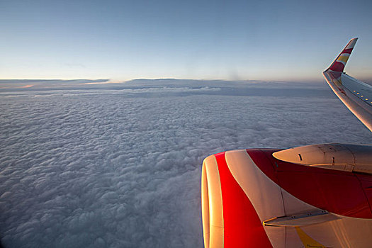 高空飞行,空中美景