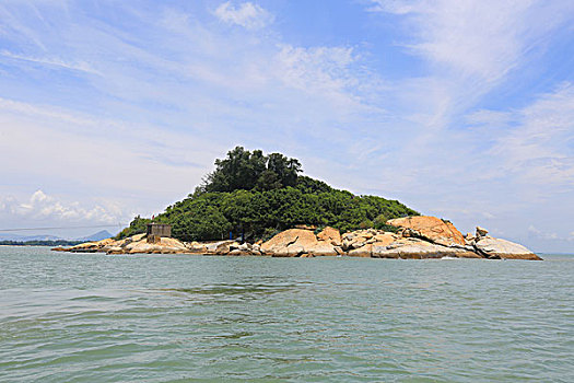 小嶝岛对面的台湾碉堡