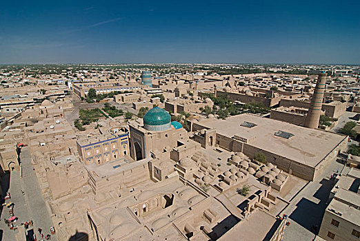乌兹别克斯坦,省,希瓦,要塞,清真寺