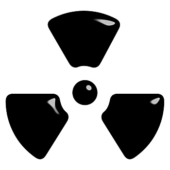 放射性,象征
