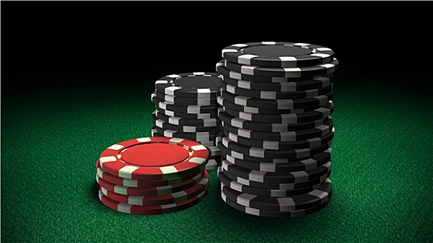 赌场,筹码,红色,黑色