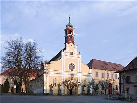 圣母大教堂,地区,东方,波希米亚,捷克共和国,欧洲