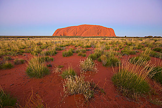 艾尔斯岩,乌卢鲁卡塔曲塔国家公园,北领地州,澳大利亚