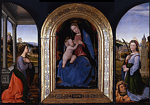 玛丽亚,圣凯瑟琳,亚历山大,父亲,艺术家