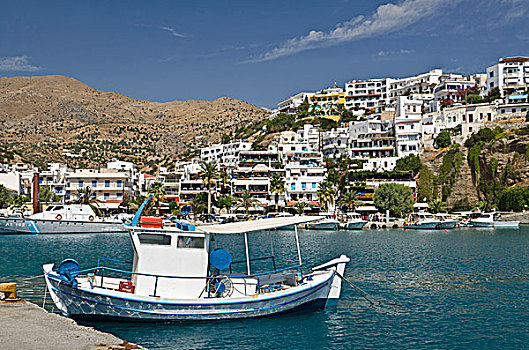 希腊,克里特岛,港口