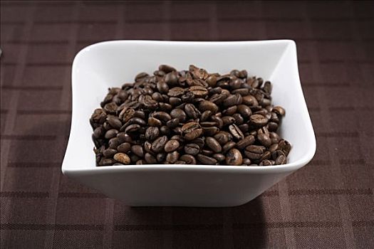 碗,咖啡豆
