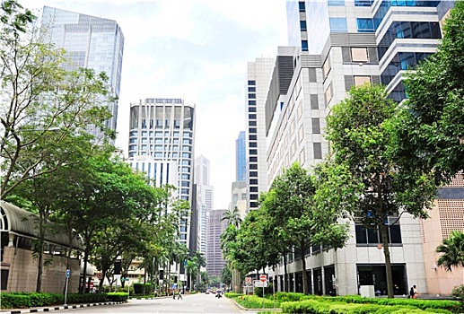 新加坡,市区,街道