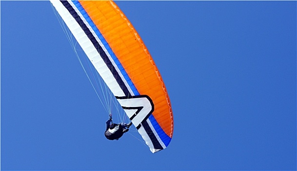 天空,滑伞运动