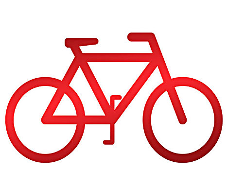 自行车,插画