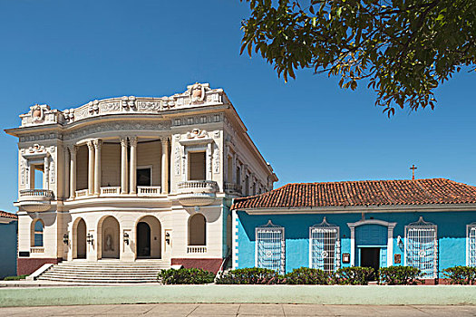 图书馆,博物馆,古巴