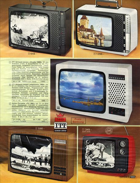 电视机,70年代