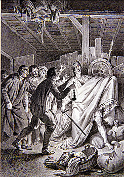插画,工作,堂吉诃德,拉曼查,马德里,1780年