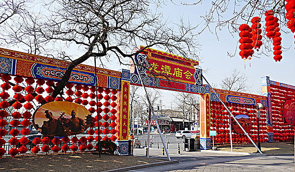 2017年1月23日北京东城区龙潭湖公园庙会