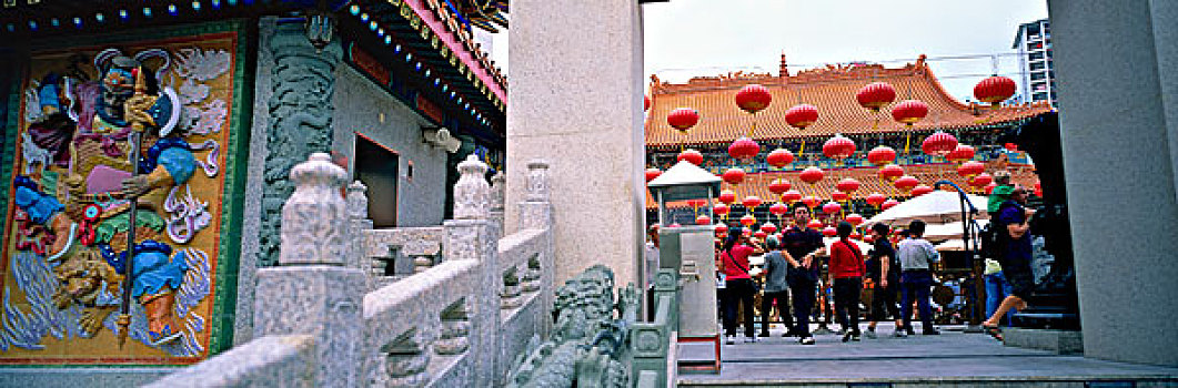 黃大仙祠,九龙,香港