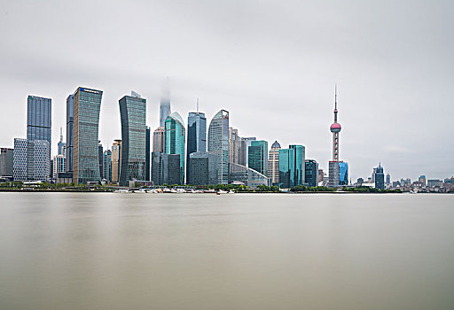 上海外滩高层建筑群