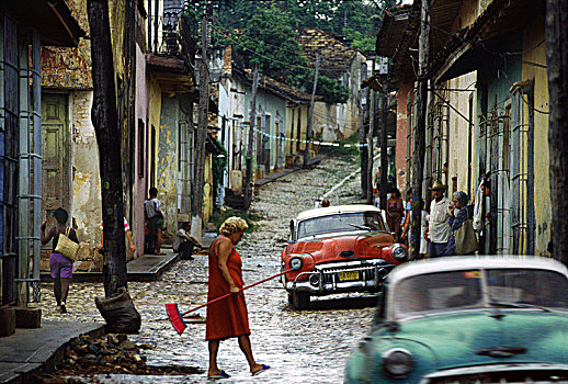 街头生活,特立尼达,古巴
