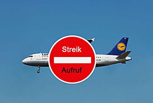 标识,文字,德国,正面,汉莎航空公司