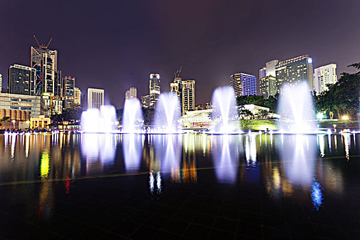 音樂,噴泉,吉隆坡