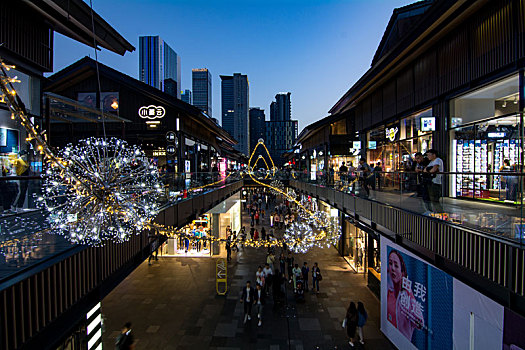 成都太古里夜景