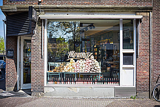 甜,橱窗,展示,阿姆斯特丹