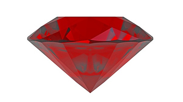 红色,钻石,红宝石