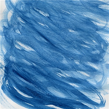 蓝色,波状,随机性,水彩,背景