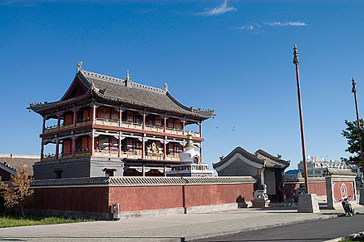 内蒙古西乌珠穆沁旗喇嘛庙