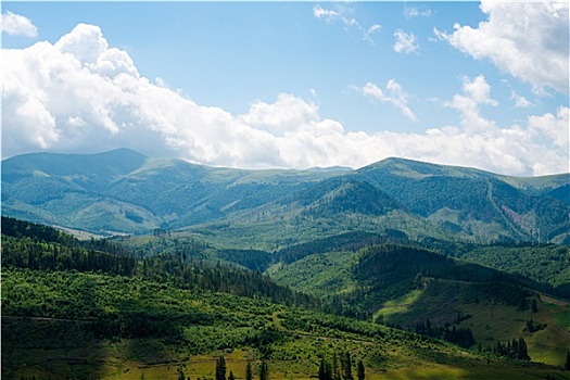 风景,乌克兰,喀尔巴阡山脉