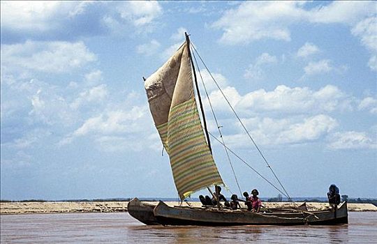 帆船,马达加斯加,非洲