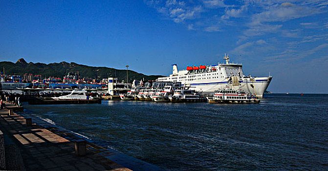 威海刘公岛游船码头