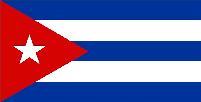 古巴,旗帜