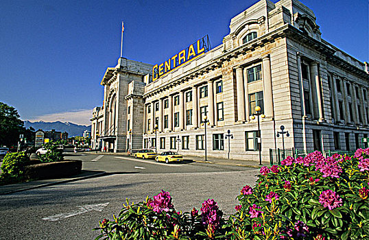 太平洋,中央火车站,温哥华,不列颠哥伦比亚省,加拿大