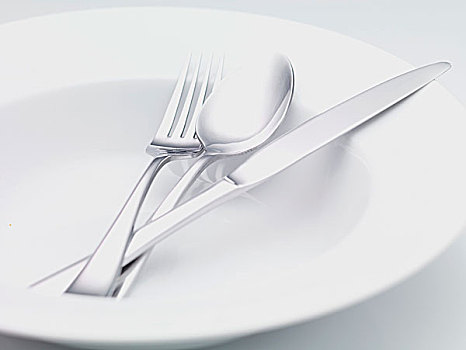 银质餐具,汤盘