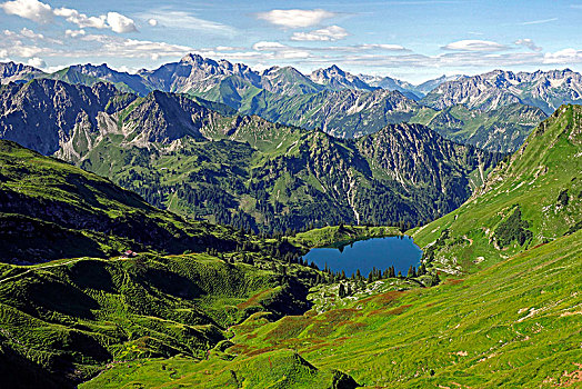 阿尔卑斯山,奥伯斯多夫,斯瓦比亚,巴伐利亚,德国