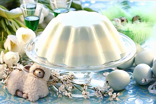 酸奶,芝士蛋糕,复活节