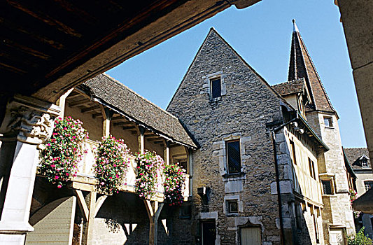 法国,勃艮第大区,博物馆,勃艮第,葡萄酒,住宅,15世纪
